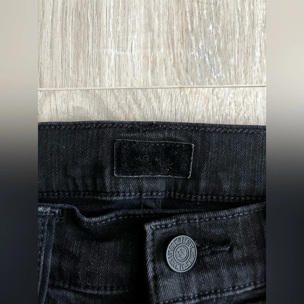 MOTHER Women’s The Stunner Zip Ankle Step Fray in Not Guilty - Size 27 - Picture 5 of 13